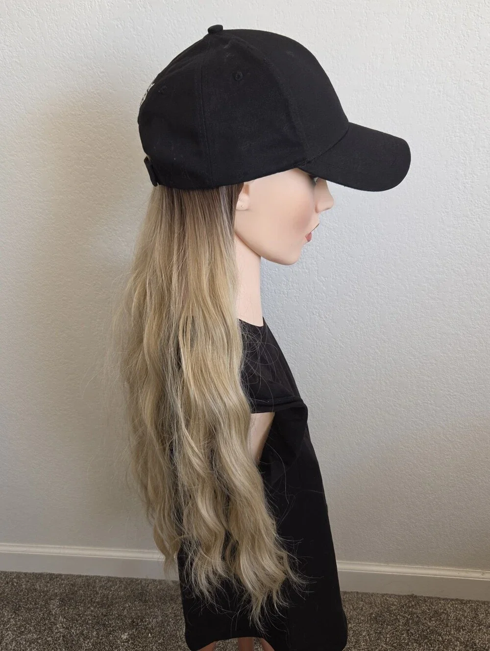 Baseball hat Wig-Chelsey Smith Crowns- 22